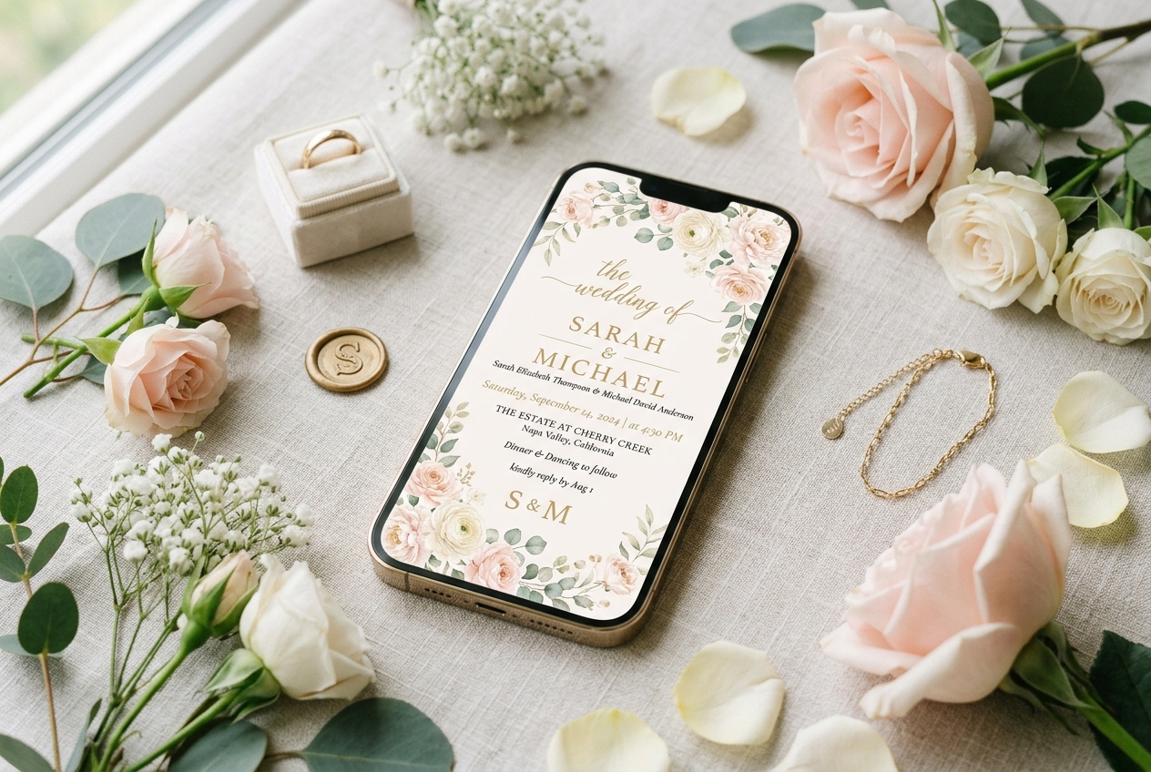 Why Digital Wedding Invitations Are the New Standard