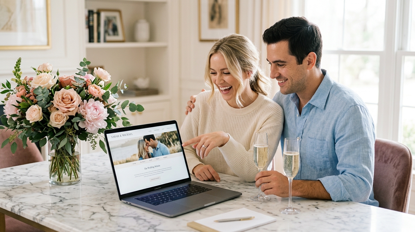 Creating a Wedding Website Your Guests Will Actually Use