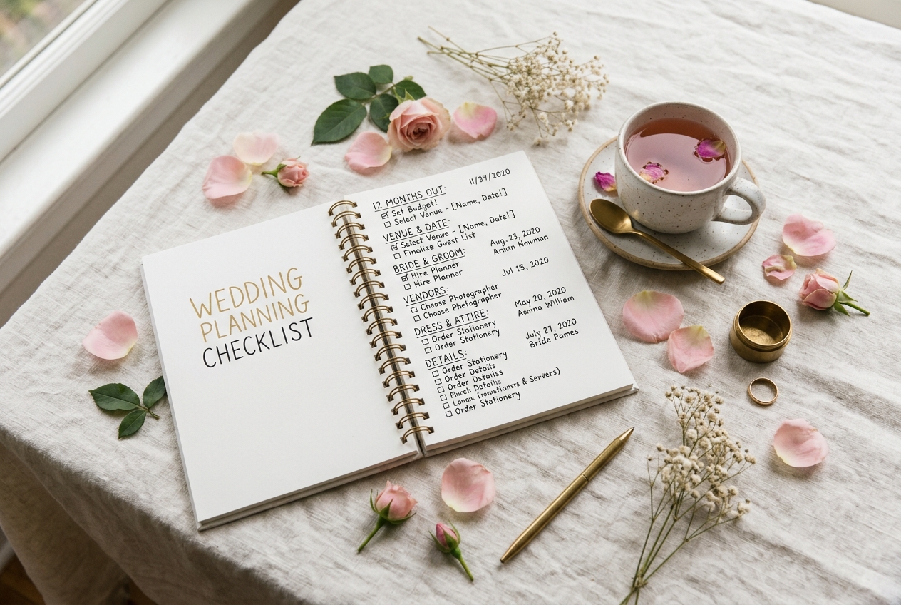 The Ultimate 18-Month Wedding Checklist