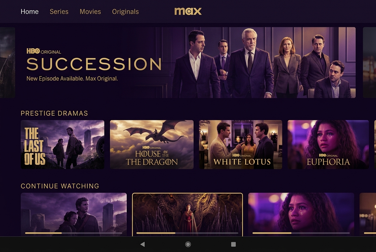 Max streaming platform