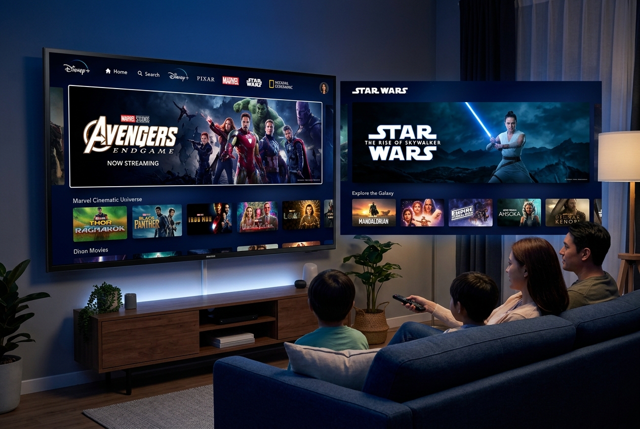 Disney+ streaming platform