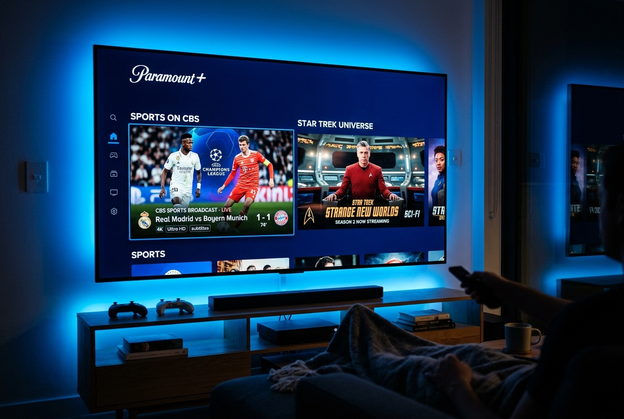 Paramount+ streaming platform