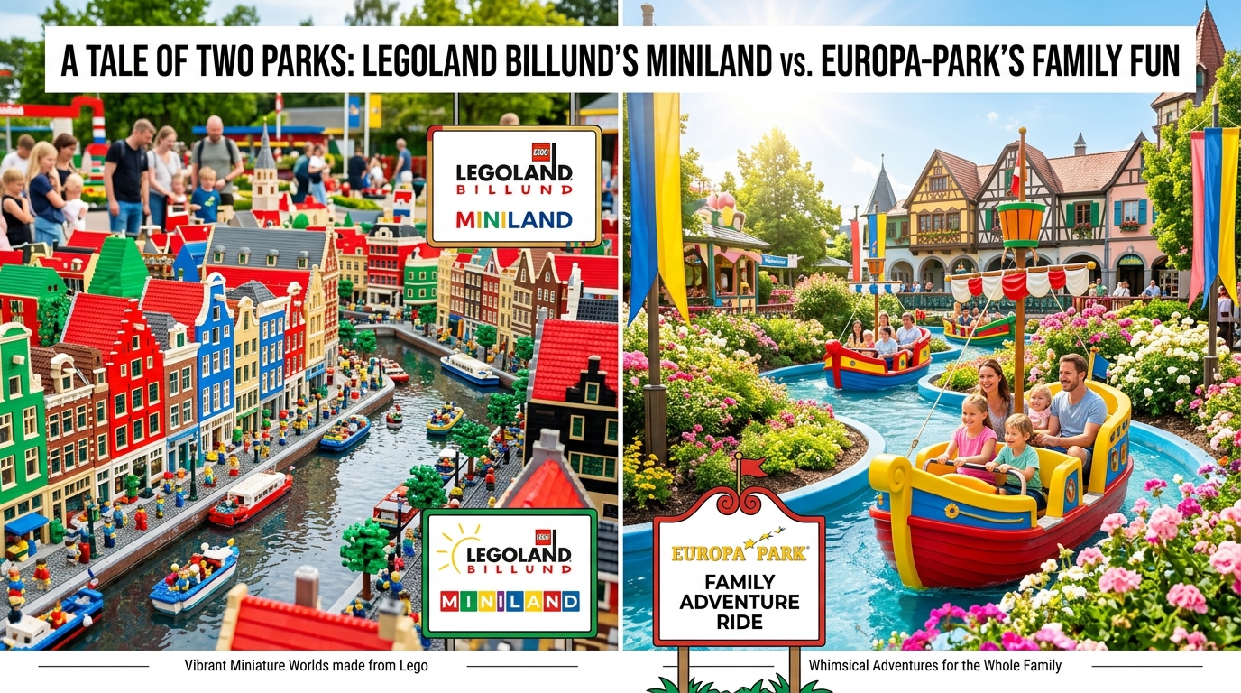 Europa-Park vs. Legoland – Für wen ist welcher Park?
