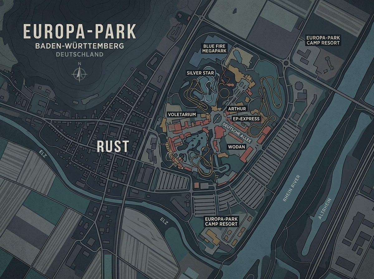 Karte – parkineu Redaktion, Rust