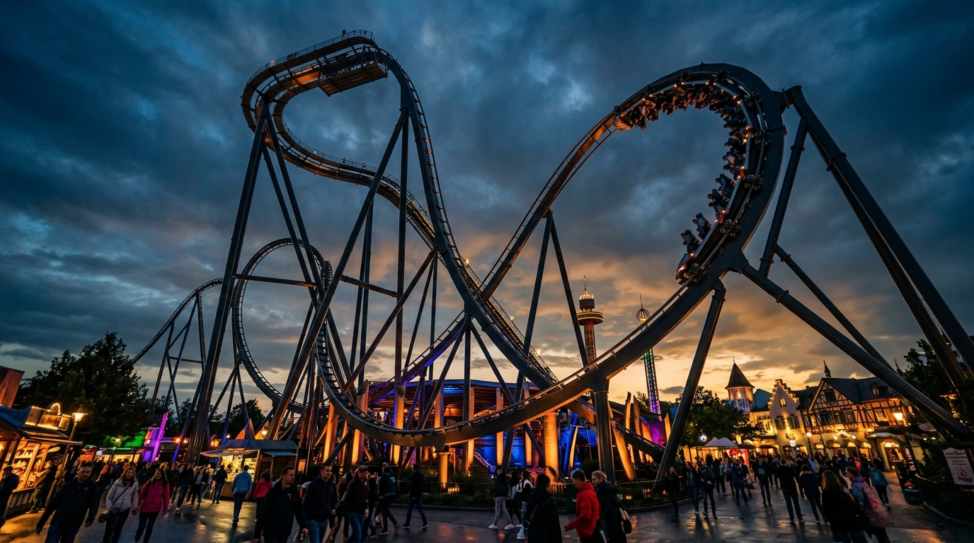 Silver Star Achterbahn im Europa-Park Rust