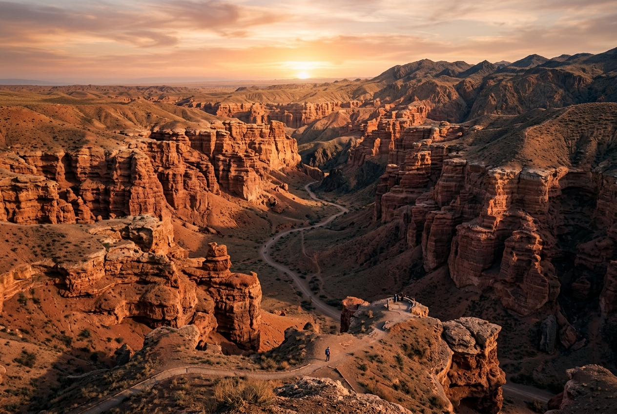 Charyn Canyon at Sunrise: A Logistical Guide to Getting It Right
