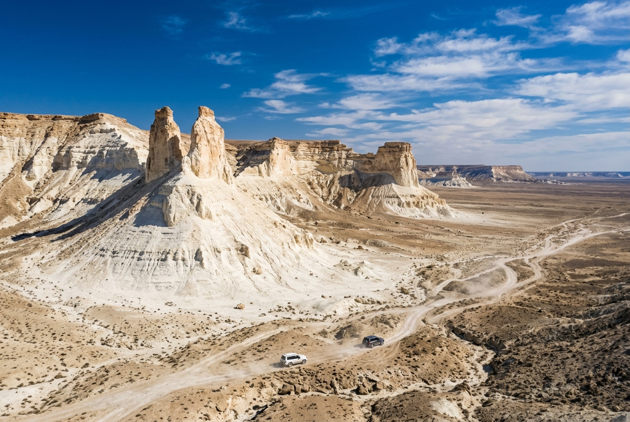 The Mangystau Desert: Where the Earth Looks Like It's Still Deciding What to Become