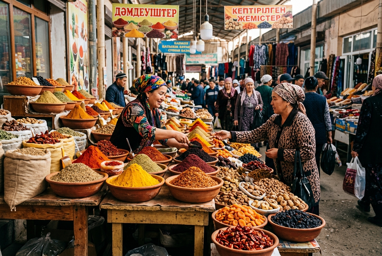 Shymkent's Old City: Following My Nose Through the Bazaar