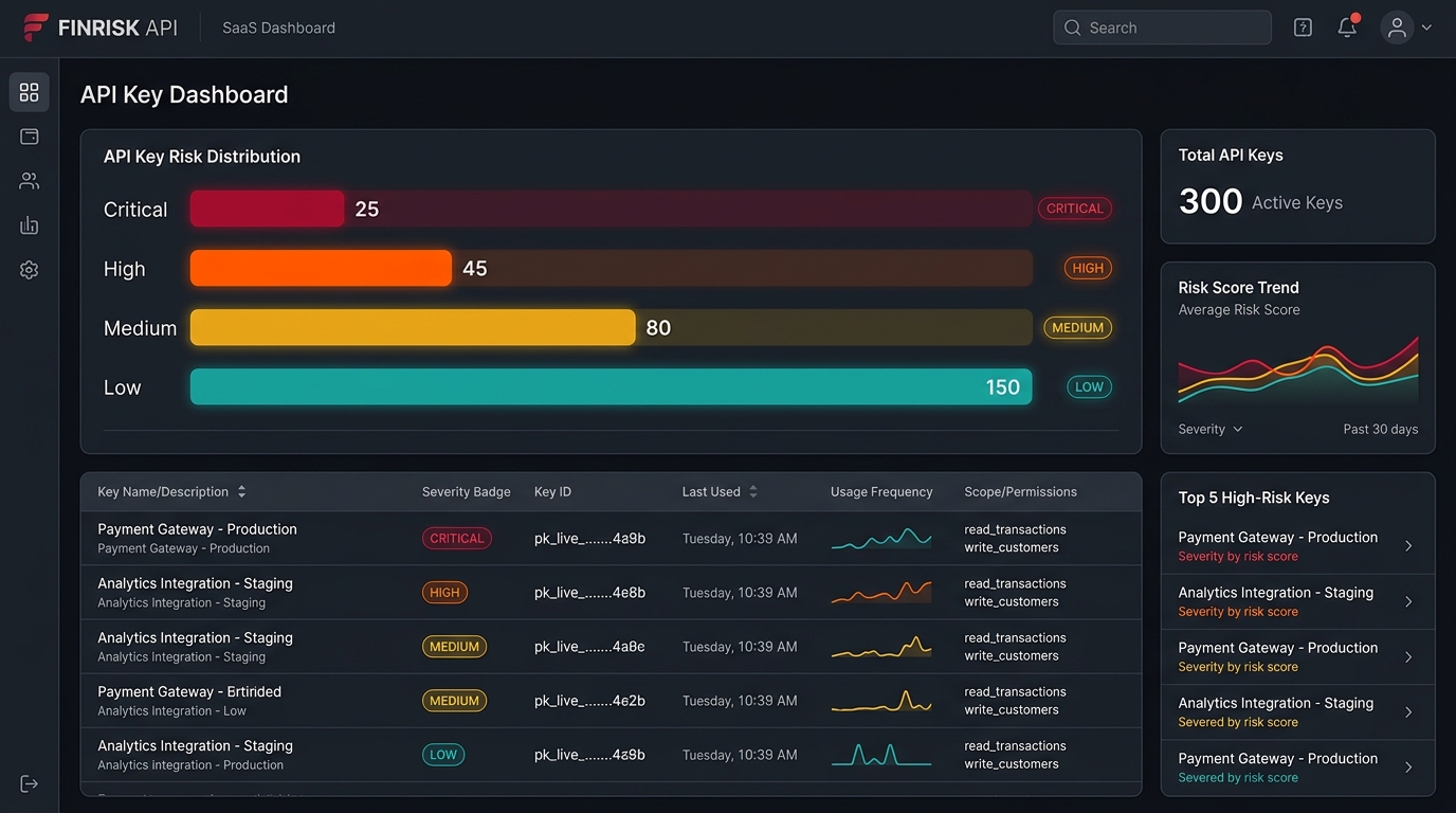 Risk Scoring Dashboard