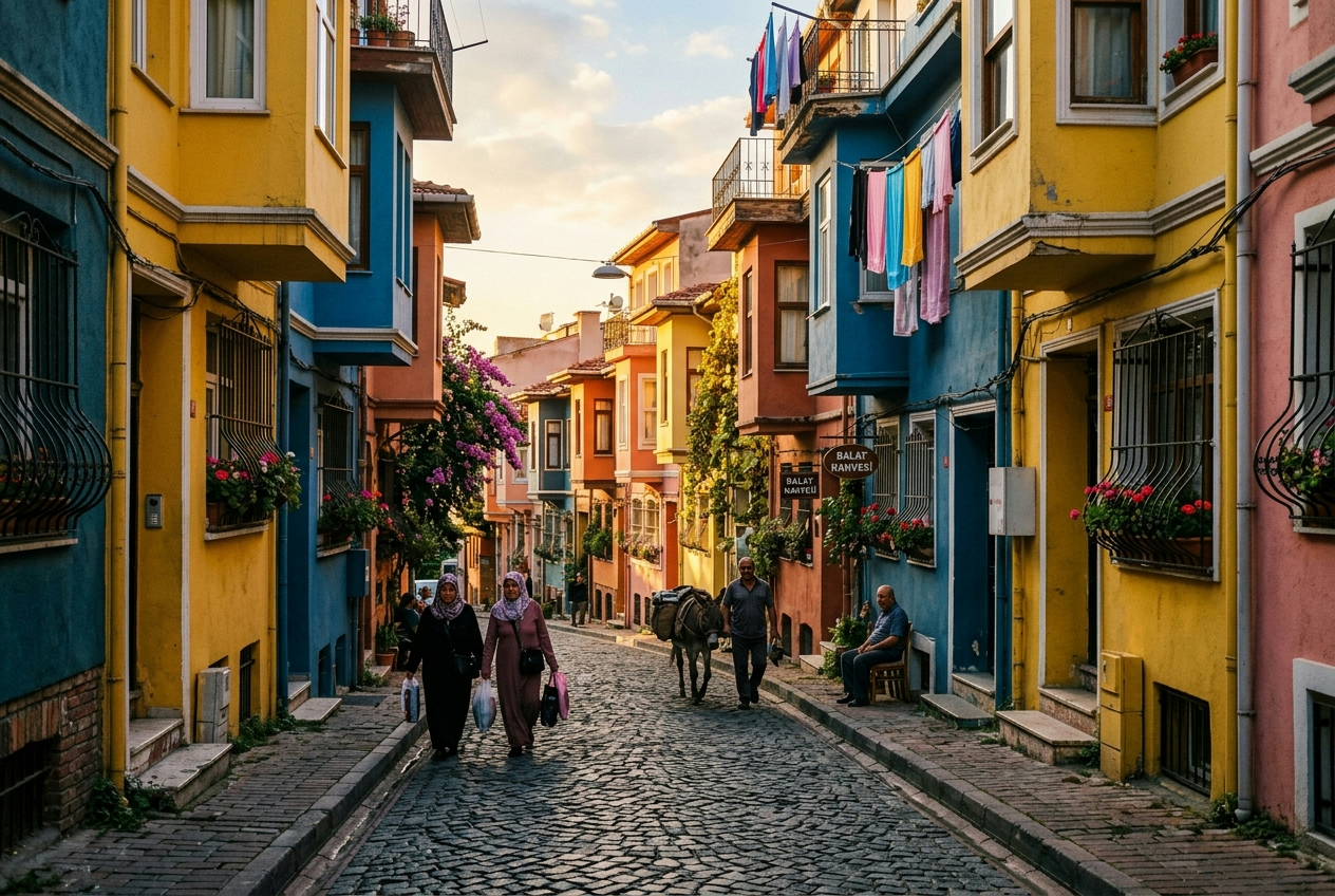 Balat's Hidden Alleyways: A Morning Walk Through Old Istanbul