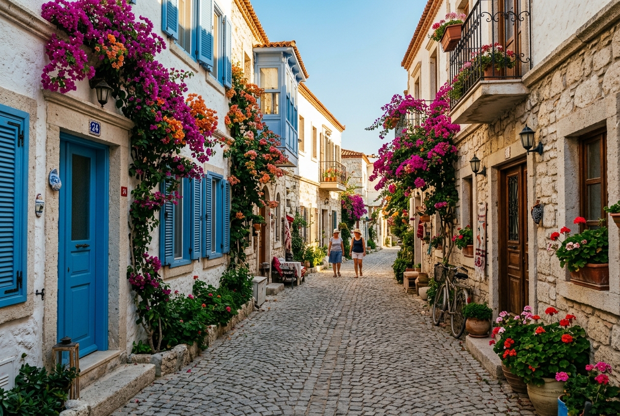 Stone Houses & Afternoon Wine