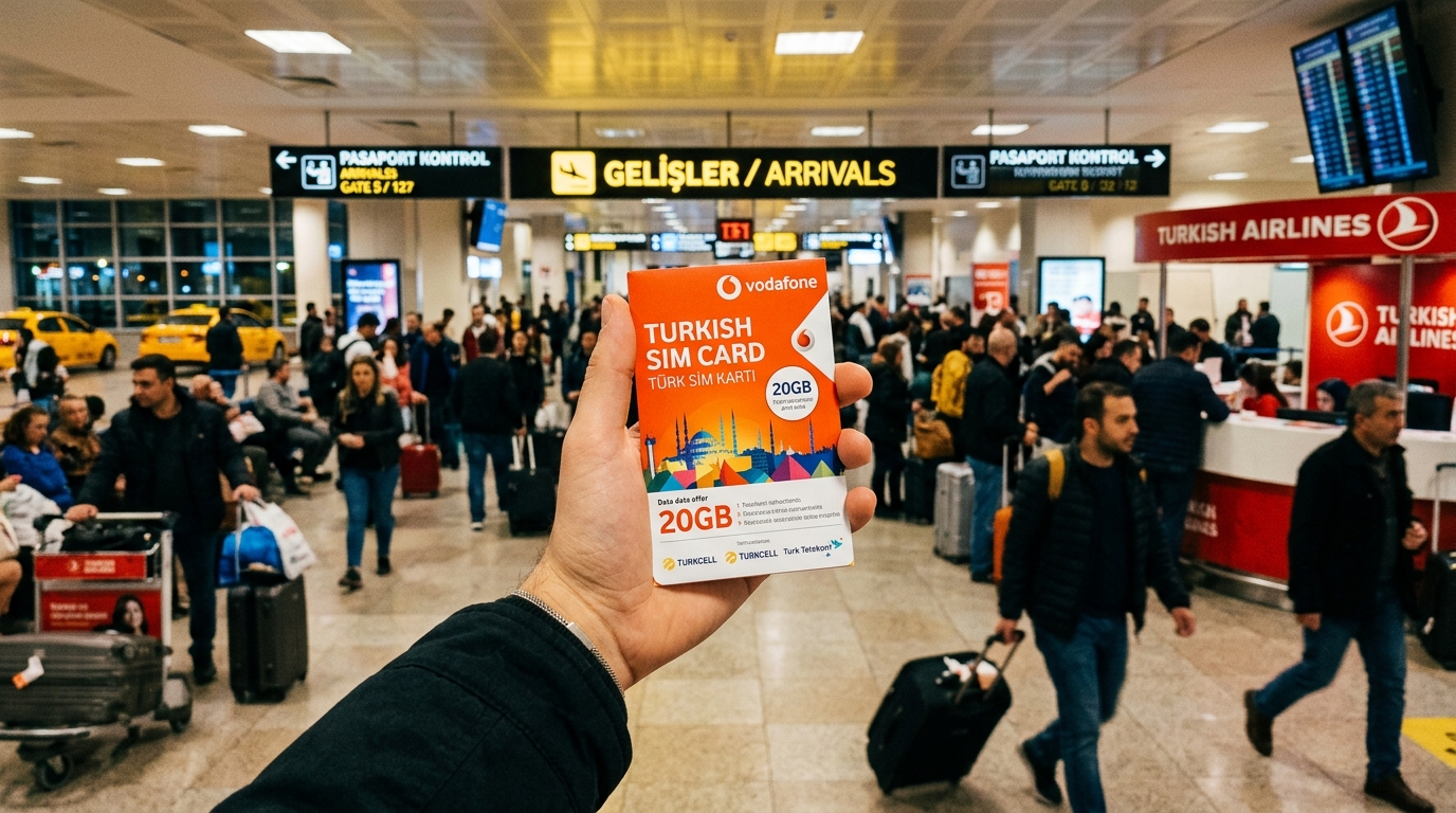 Getting a Turkish SIM Card on Arrival