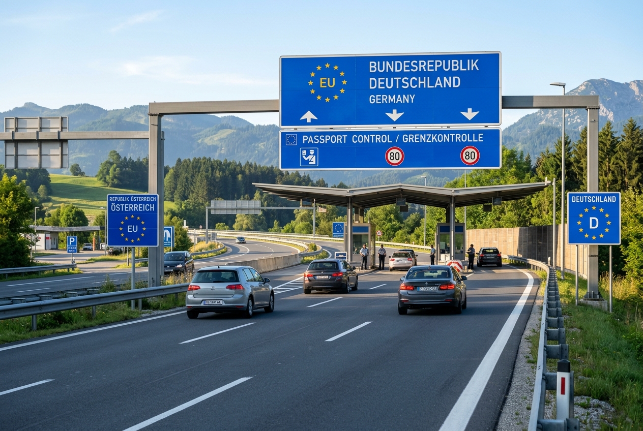 Grenzübergang Österreich–Deutschland: Tipps für eine stressfreie Einreise
