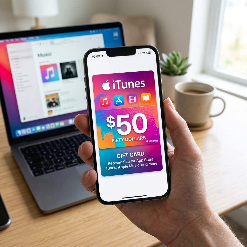 Apple iTunes $50 Gift Card
