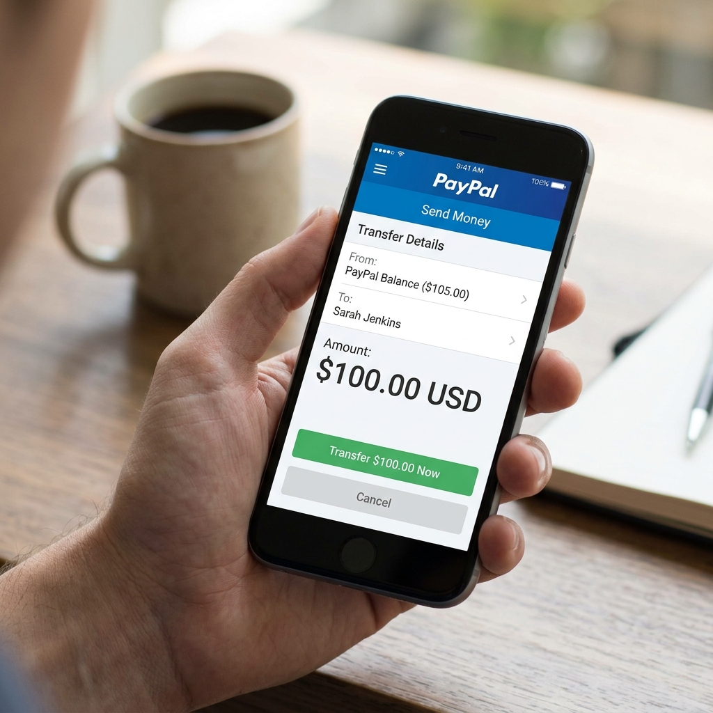 PayPal Wallet Transfer $100
