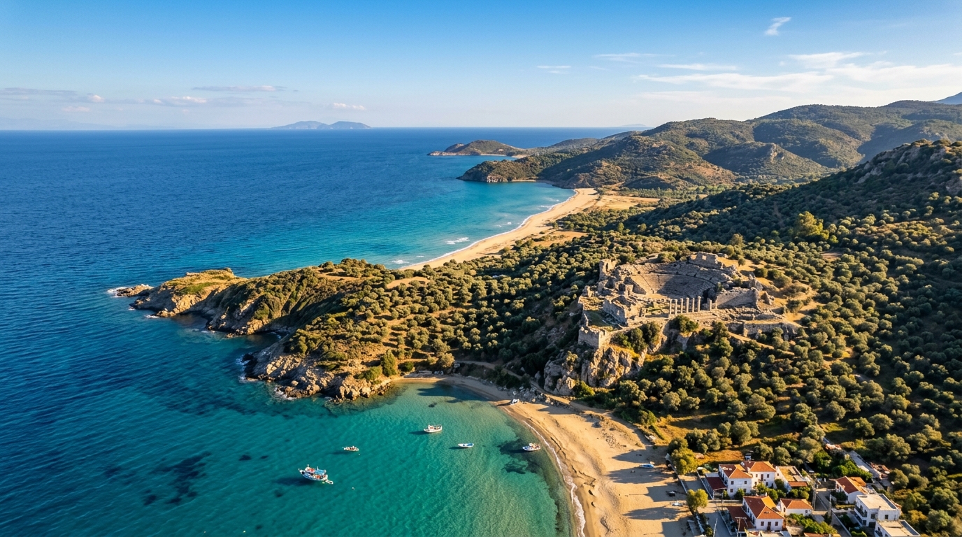 Aegean coast near Söke, Aydın, Turkey