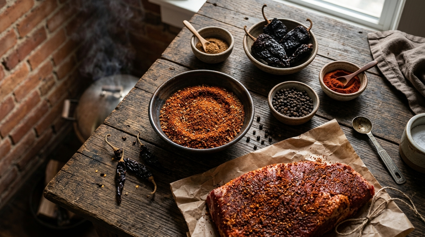 Ancho Chile Beef Rub Recipe for Bold BBQ Flavor
