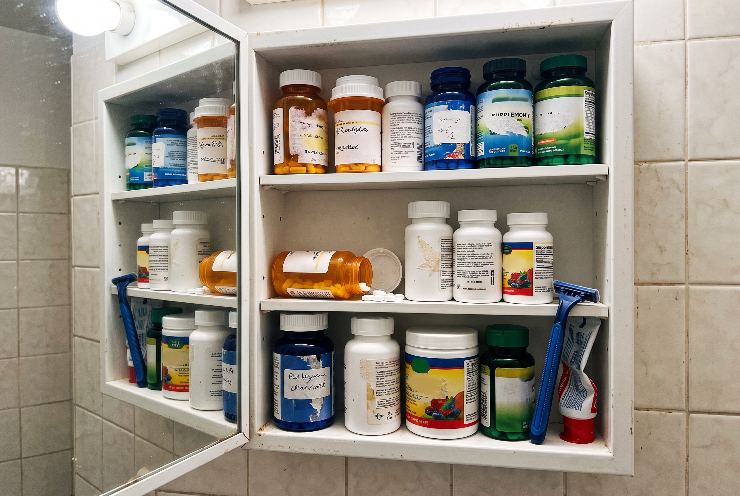 A cabinet full of things that did not work
