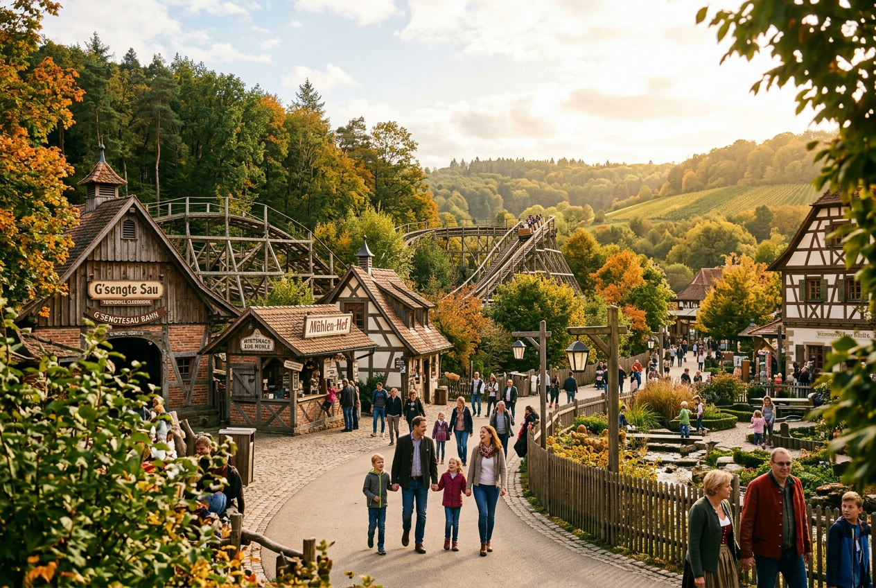 Tripsdrill: Schwäbisches Flair trifft Achterbahnaction
