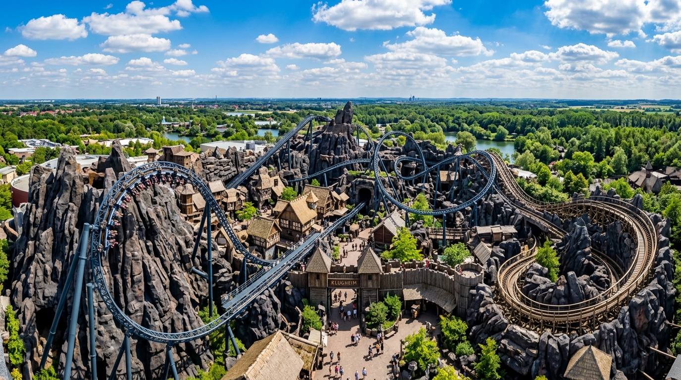 Phantasialand Brühl – Panoramablick