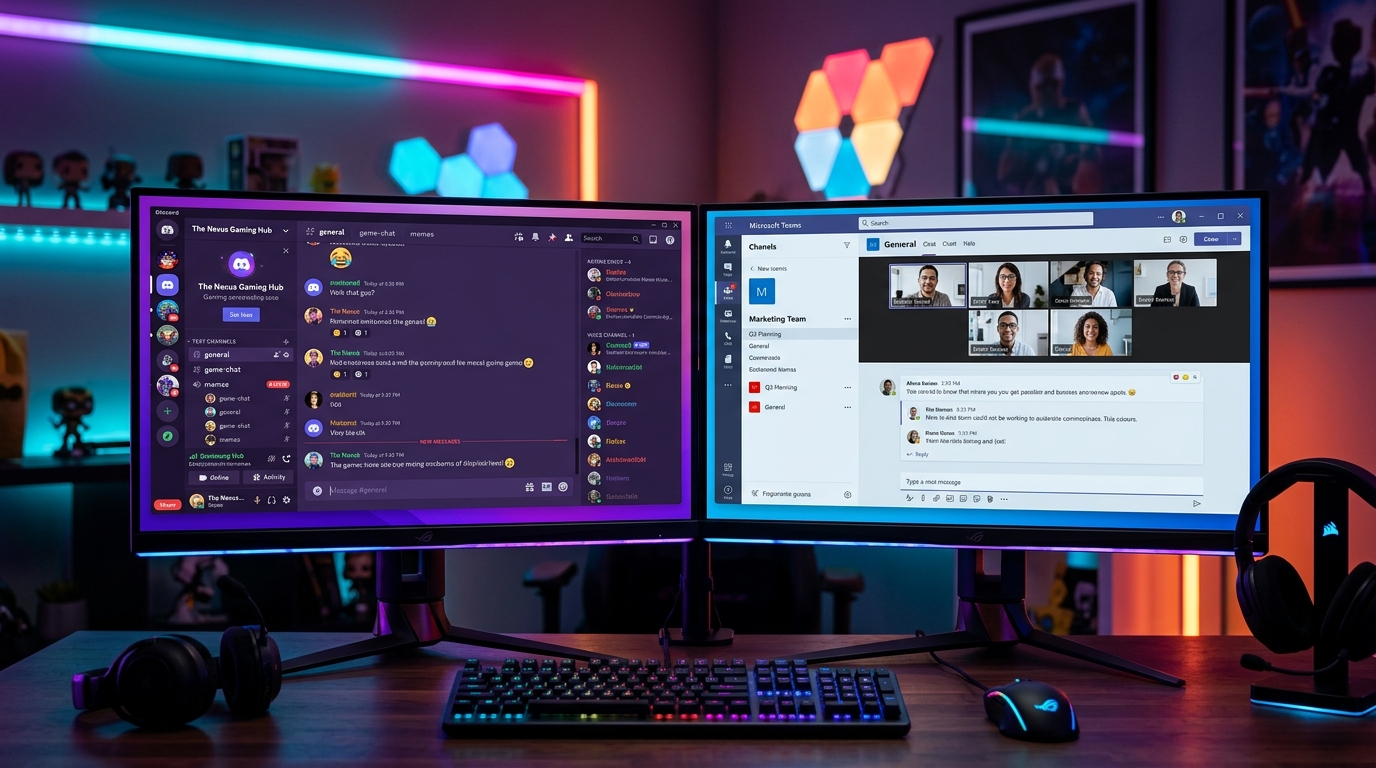Discord vs Microsoft Teams for Gaming Studios