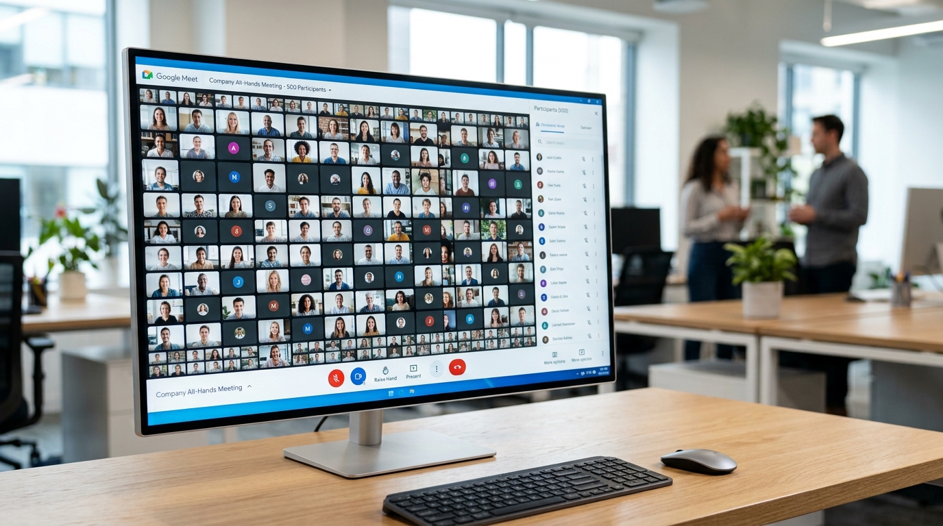 How to Run a 500-Person Webinar on Google Meet for Free