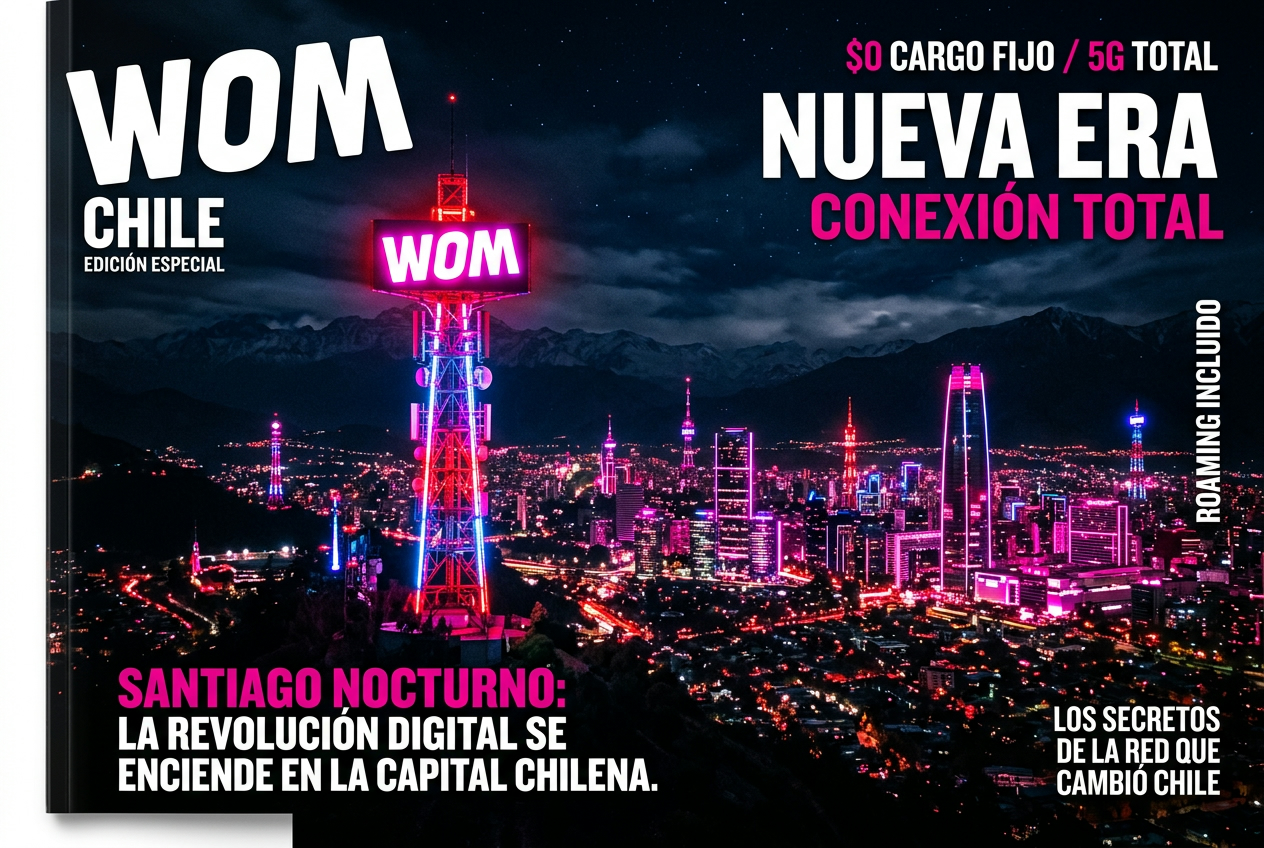 WOM en Chile: el operador que rompió el mercado