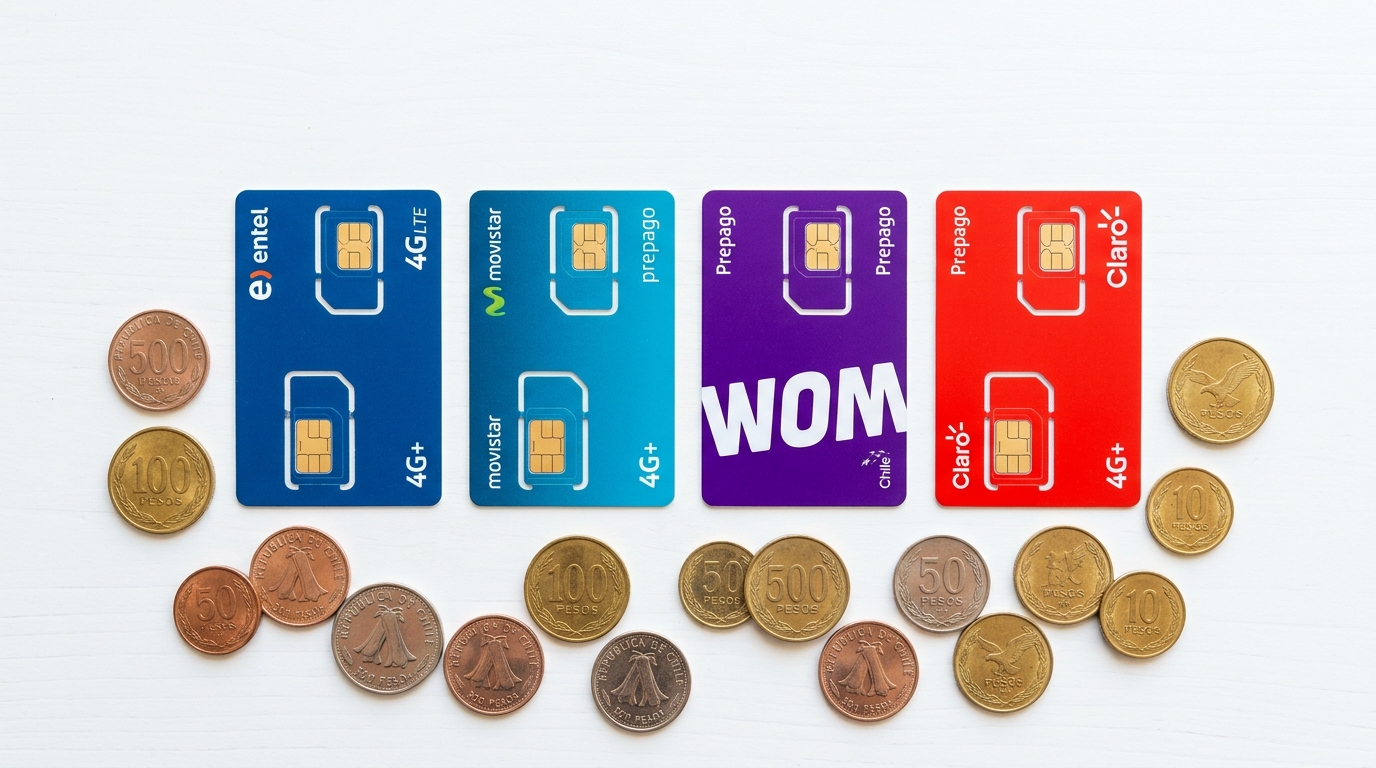 Planes prepago: WOM vs Entel vs Claro vs Movistar