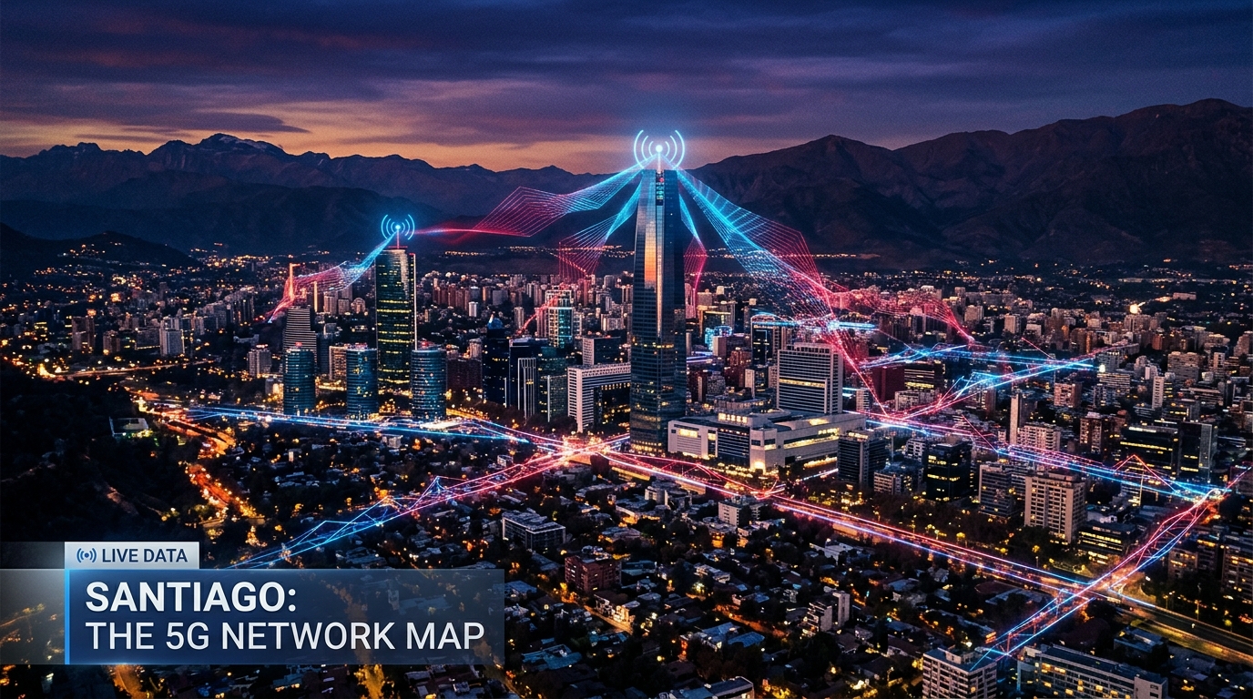 Cobertura 5G en Chile: ¿quién lidera en 2026?