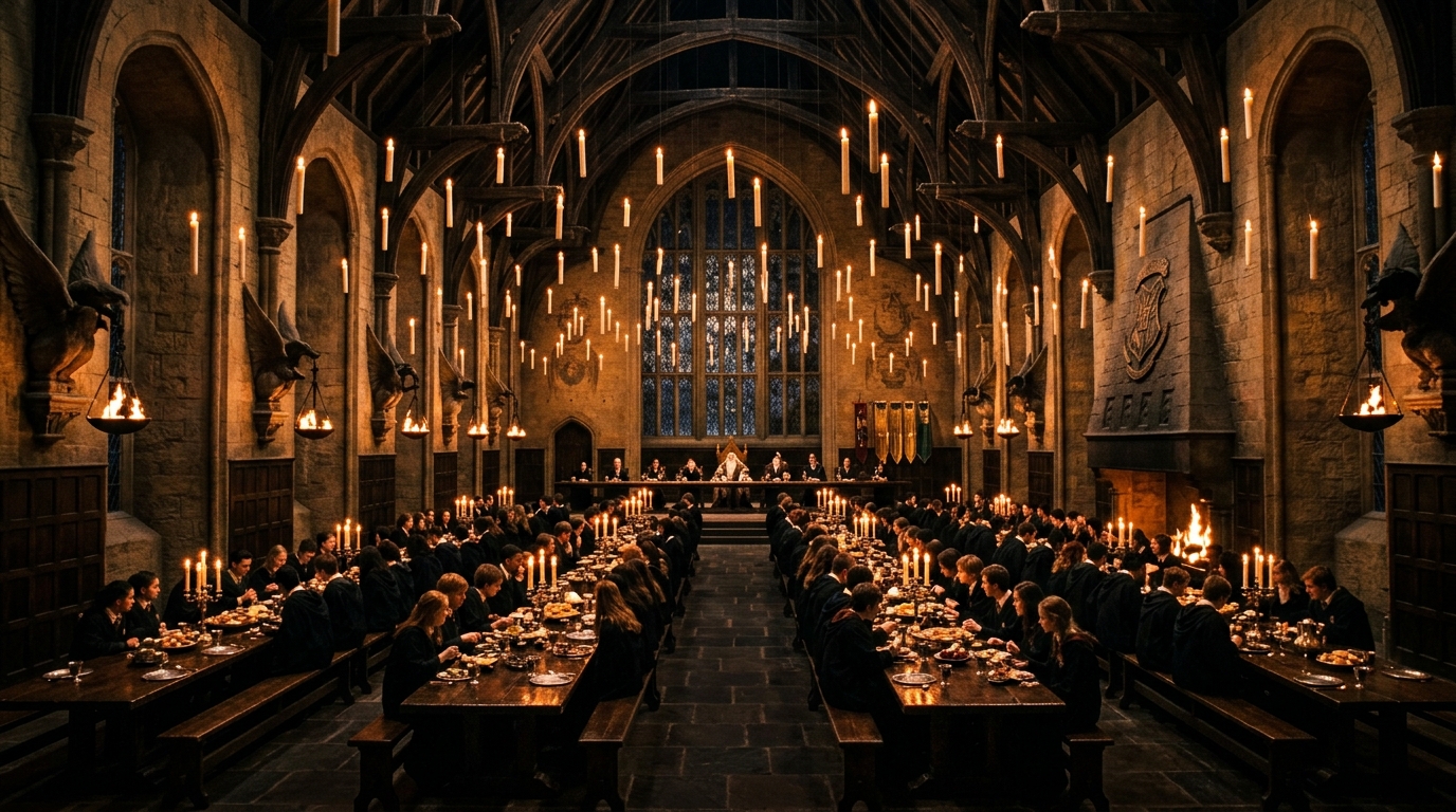 Warner Bros Studio Tour London — The Great Hall