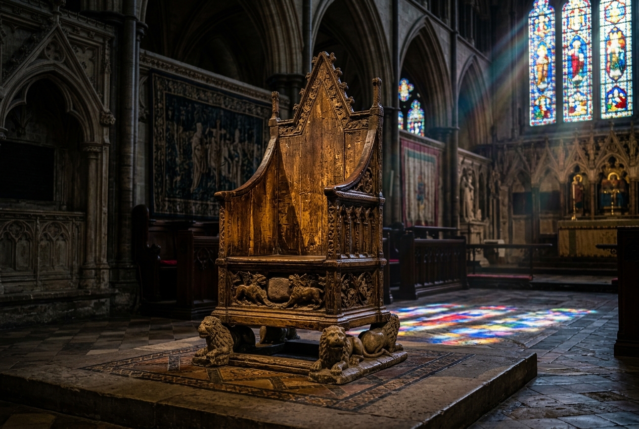 The Coronation Chair, Westminster Abbey