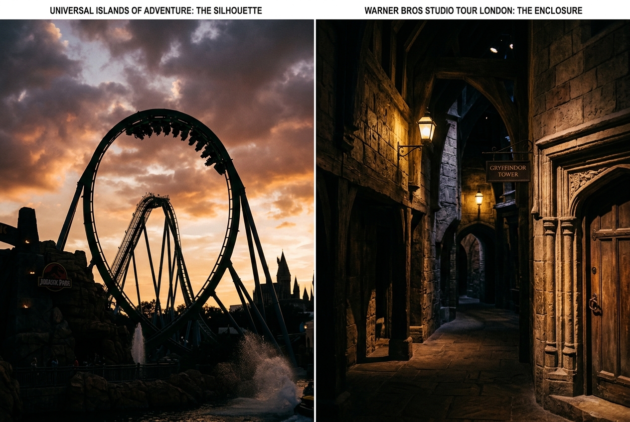 WB Studio London vs. Islands of Adventure