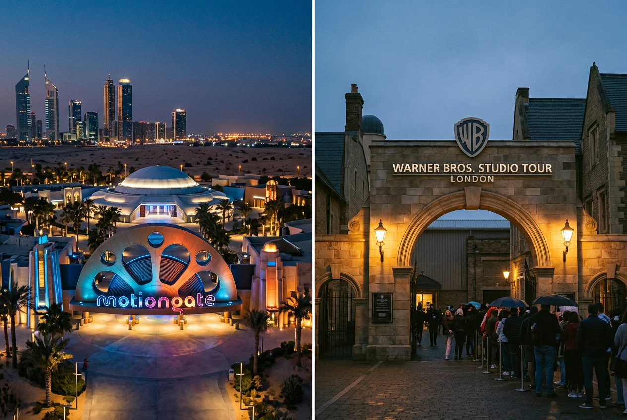WB Studio London vs. Motiongate Dubai