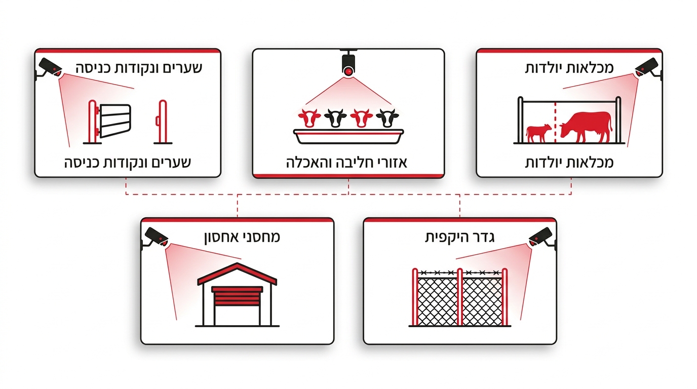 מצלמה עם כרטיס סים סלולרי מותקנת ללא תשתית חשמל