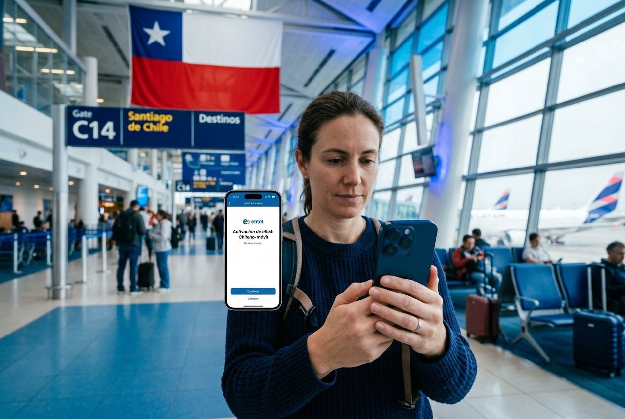Cómo activar una eSIM en Chile paso a paso