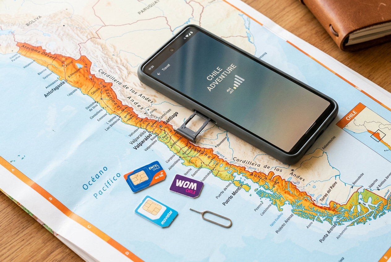 Los mejores planes prepago para turistas en Chile en 2025