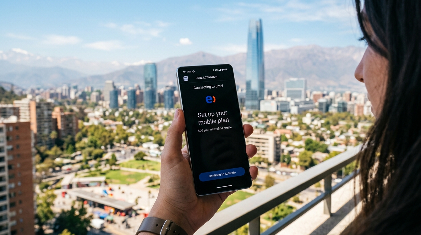 eSIM en Chile: todo lo que debes saber antes de llegar al aeropuerto