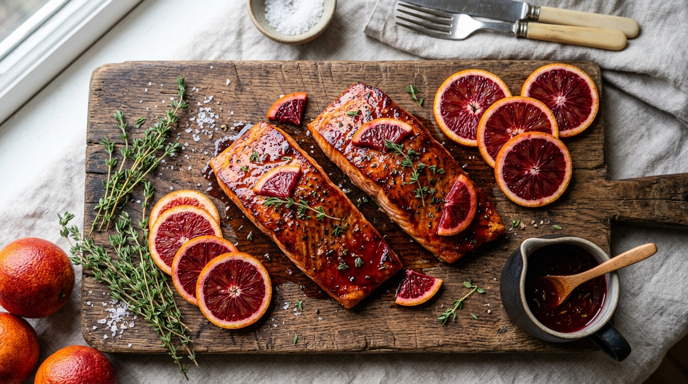 Blood Orange Salmon Recipe - Easy 30-Minute Dinner