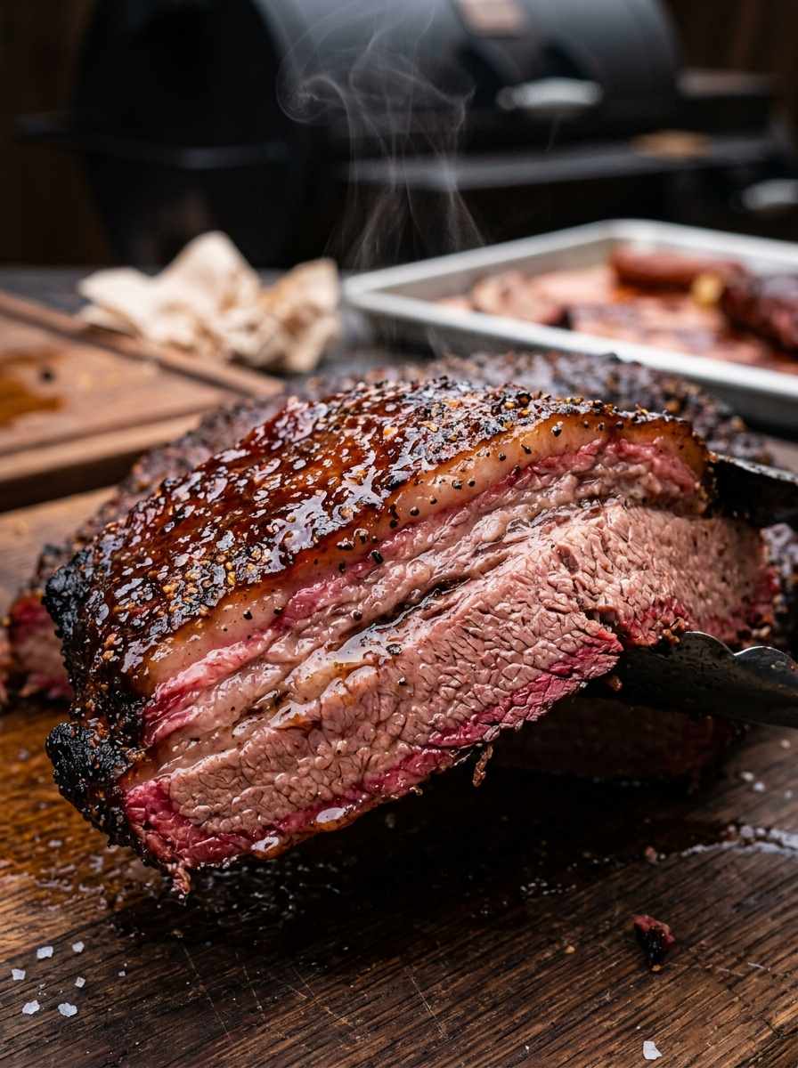 Juicy Brisket Secrets Tips From a Real Pitmaster closeup detail