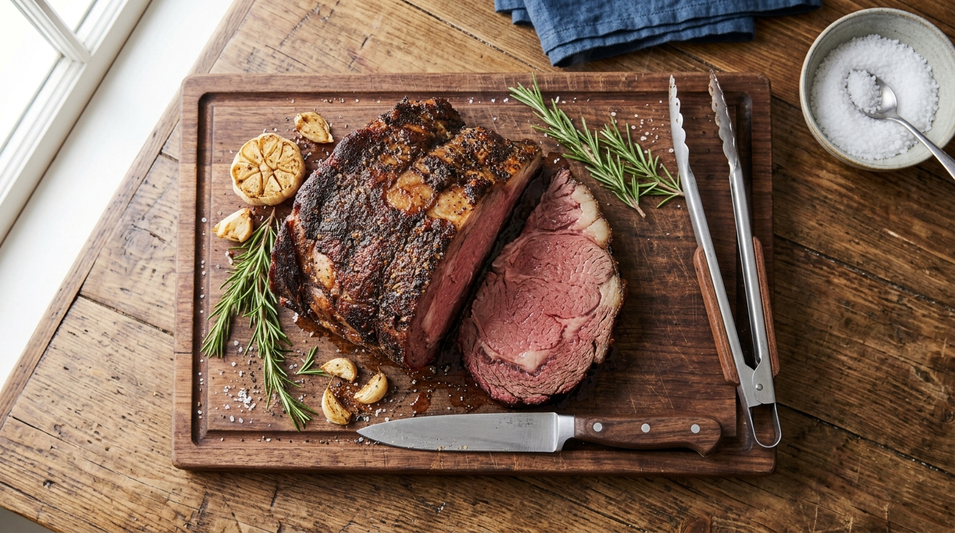 Smoked Prime Rib Recipe: Perfect Holiday Showstopper