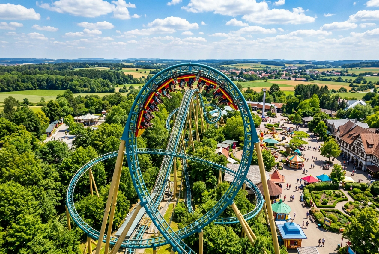 Top 10 Achterbahnen in Deutschland