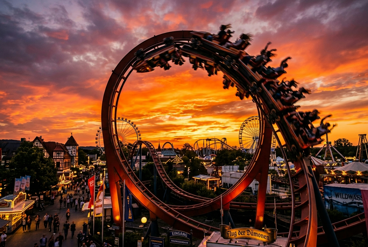 Die besten Achterbahnen Deutschlands im Ranking 2026