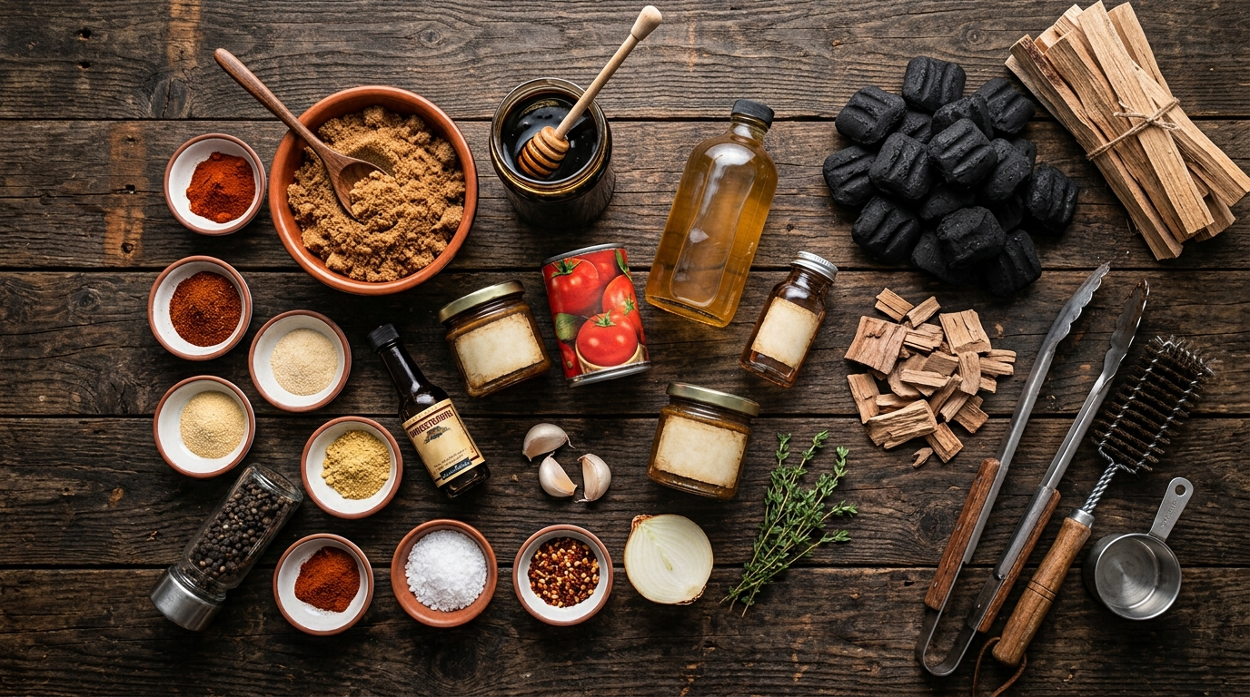 Kansas City BBQ Sauce Recipe - Bold & Smoky Homemade ingredients