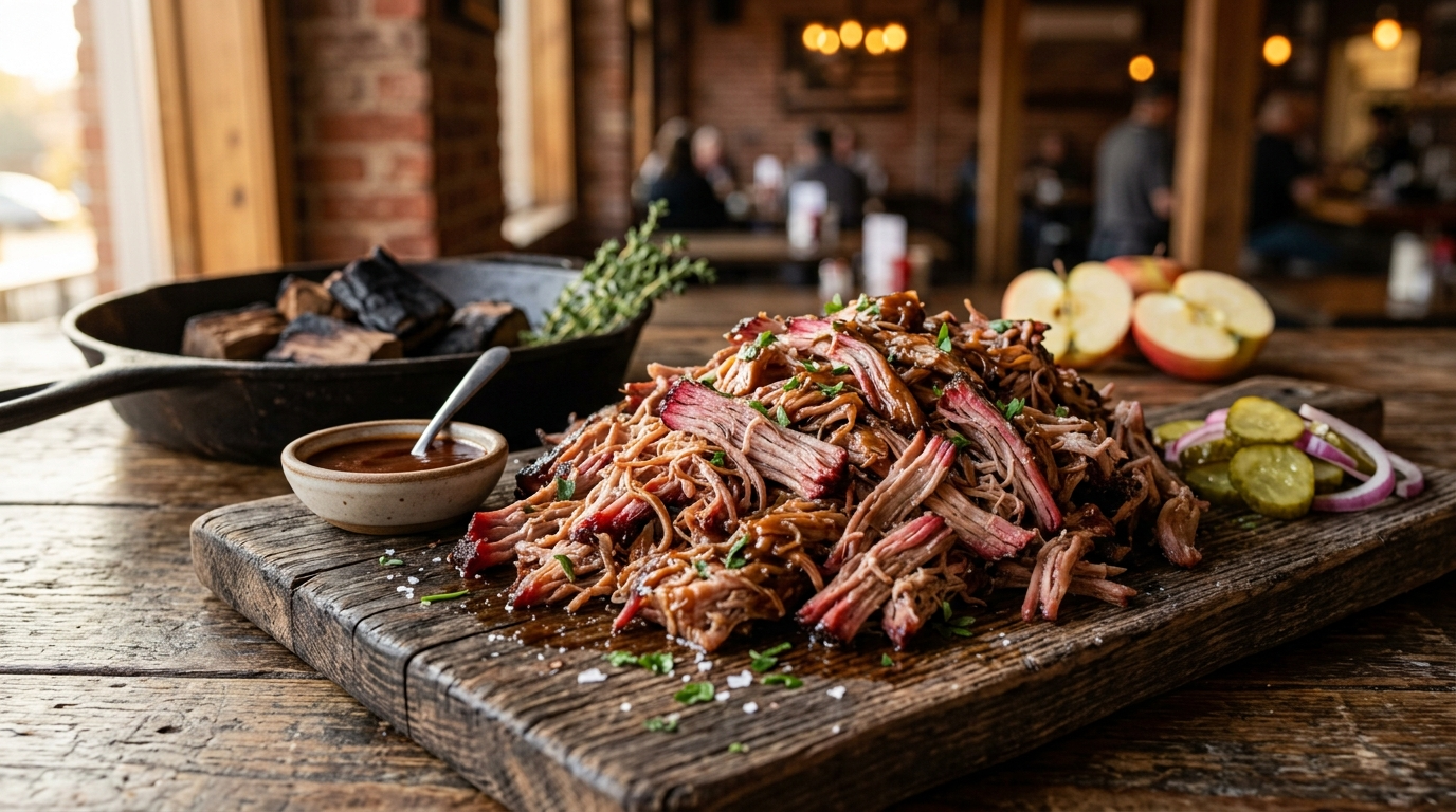 Applewood Smoking Guide: Master Sweet Smoke BBQ plated