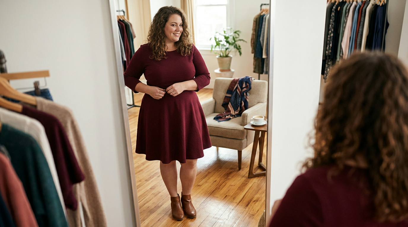 Are A-Line Dresses Flattering for Plus Sizes?