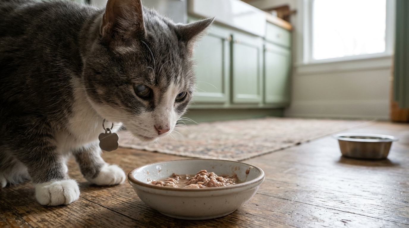 Senior Cat Eating Less? When to Call the Vet