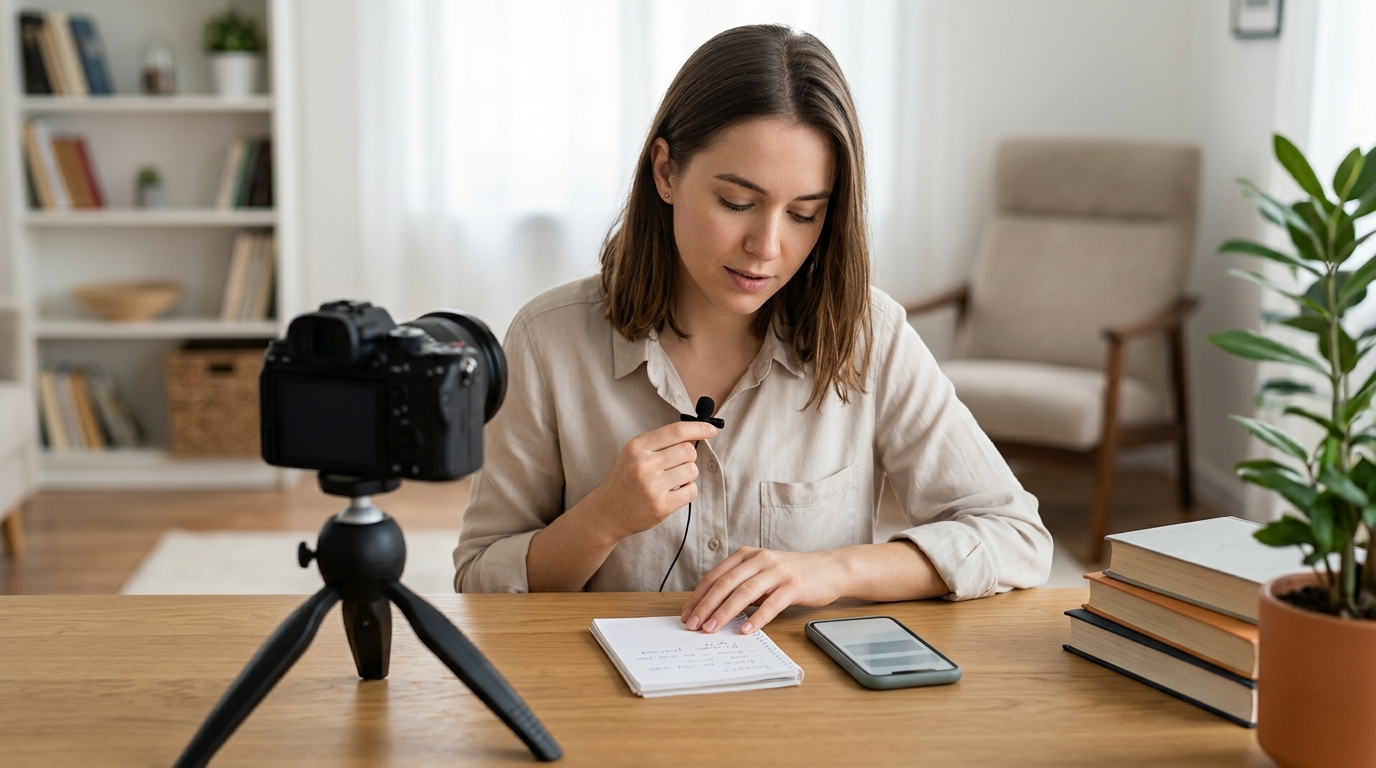 What to Say in Your First Video: A Simple Opening