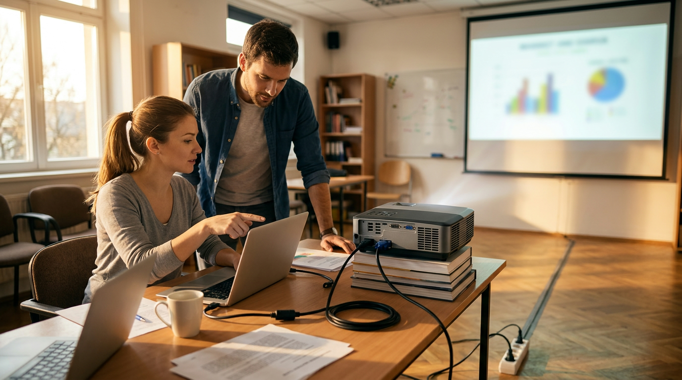 How to Connect to a Projector: HDMI and Other Options
