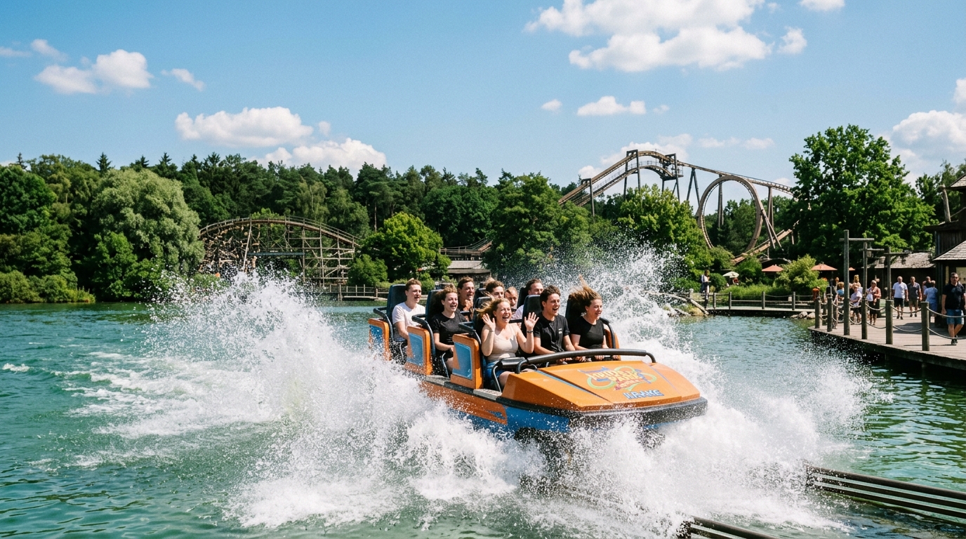Heide Park eröffnet neue Wasserachterbahn für Sommer 2025