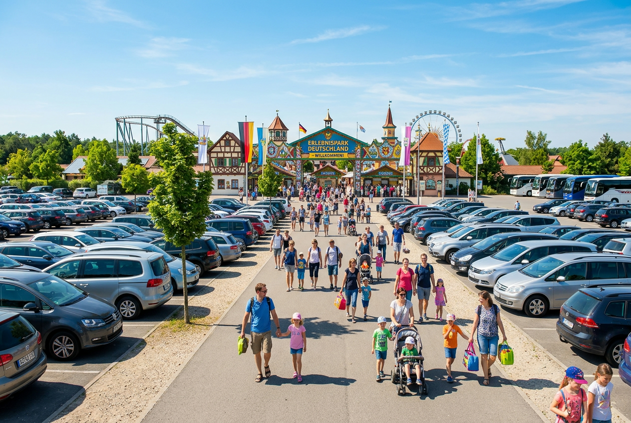 Anfahrt & Parken: So erreichst du die Parks